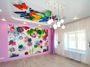 натяжные потолки с фотопечатью